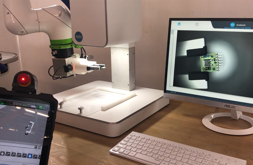 Microscopy Inspection Automation and Cobots
